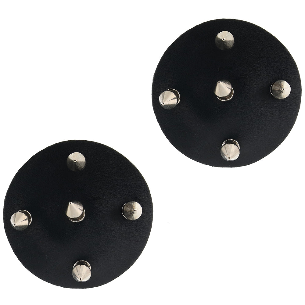 Nipple Couture Black Studded Covers - Regular image 0