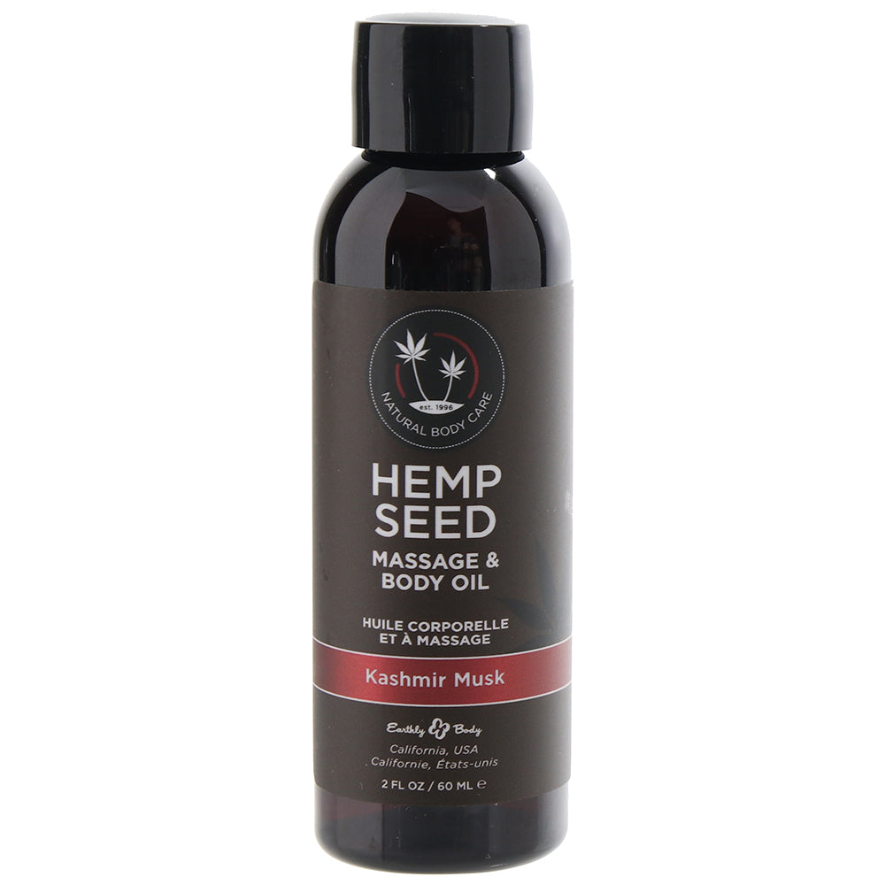 Hemp Seed Massage & Body Oil 2oz/60ml - Regular image 0