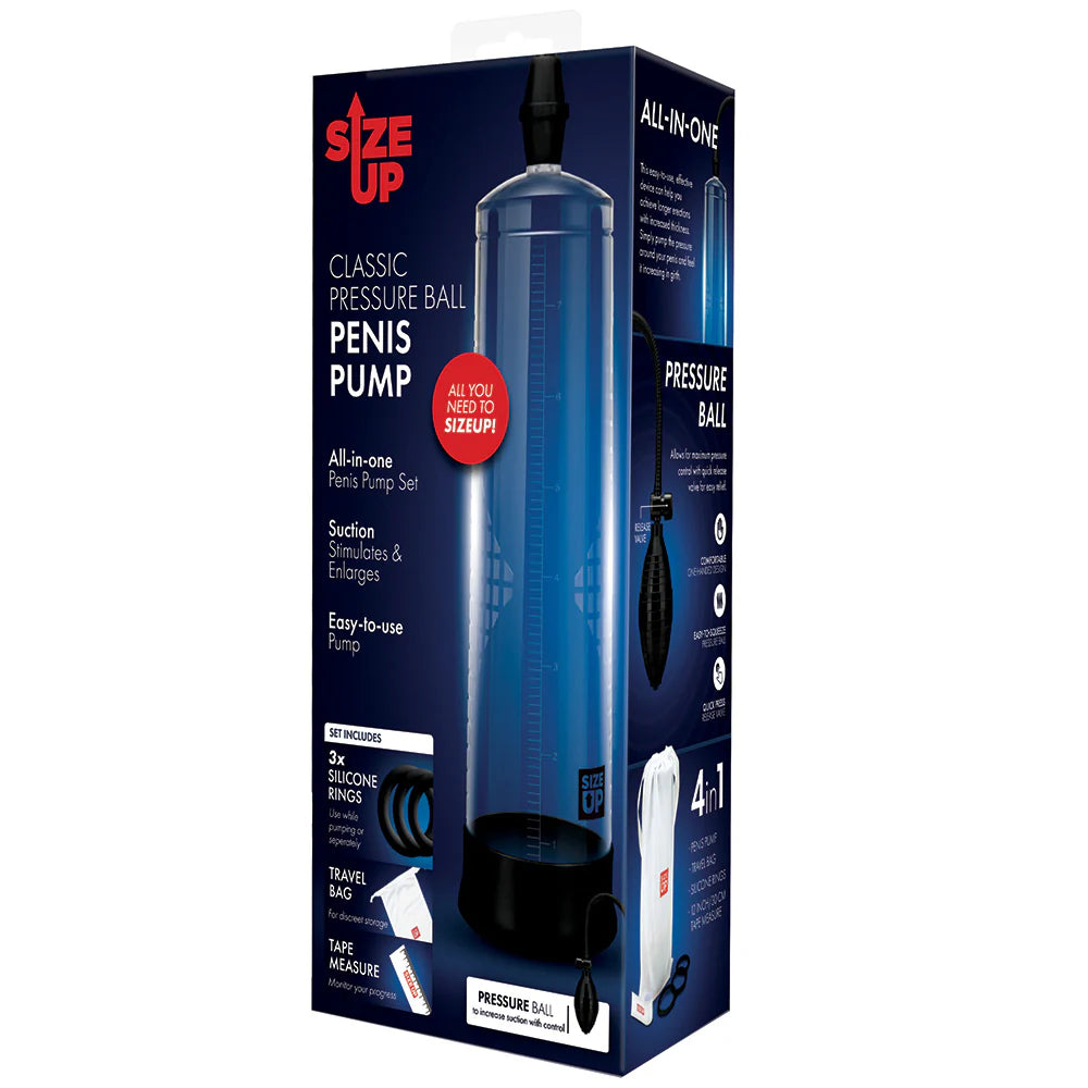Size-Up Pressure Ball Penis Pump image 0