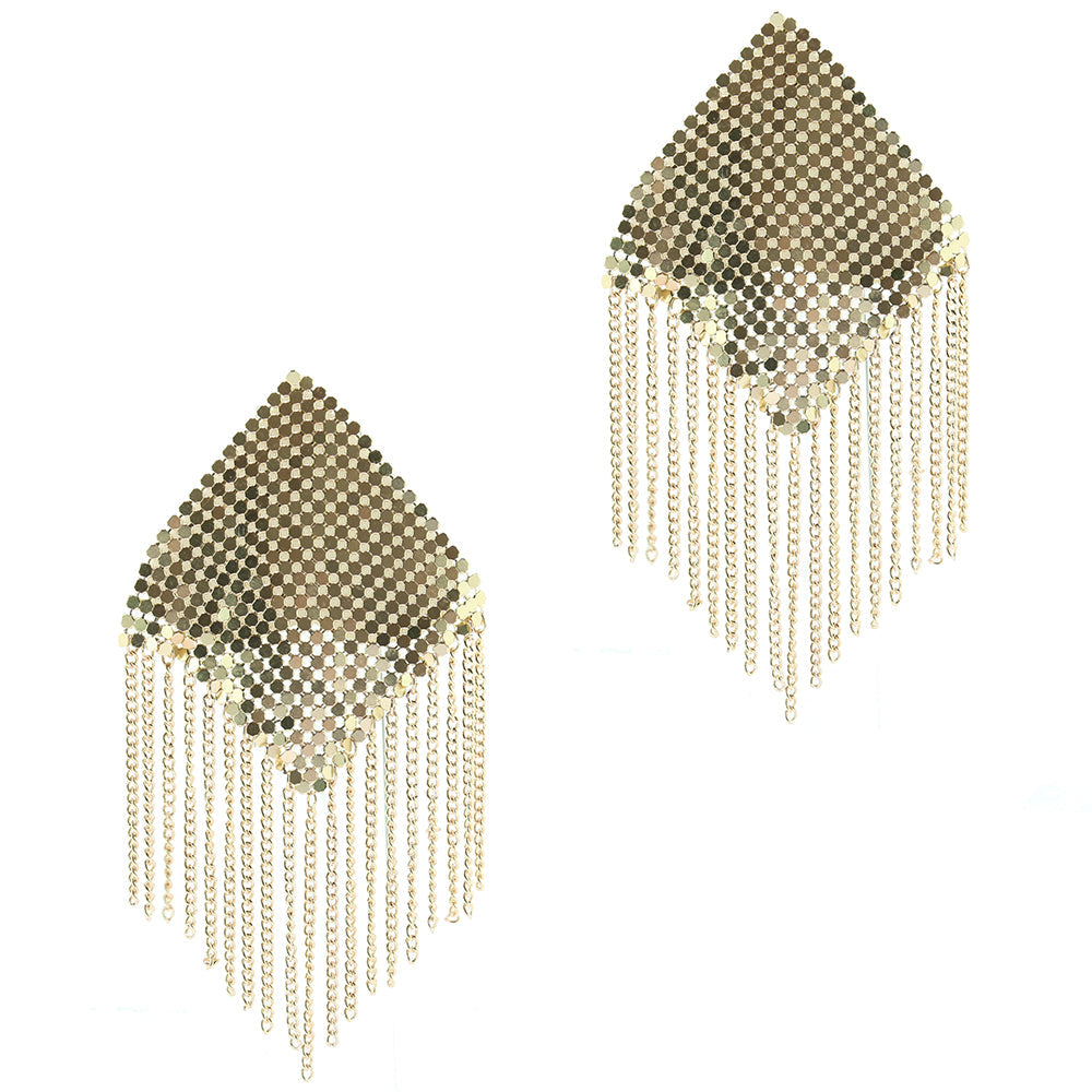 Chain Mail Nipple Pasties - Regular image 0
