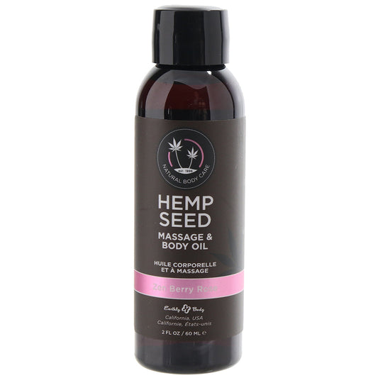 Hemp Seed Massage & Body Oil 2oz/60ml - Regular image 0