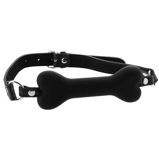 Ouch! Puppy Play Silicone Bone Gag image 1