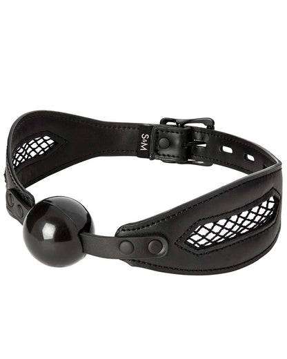 SEX & MISCHIEF FISHNET BALL GAG image 1
