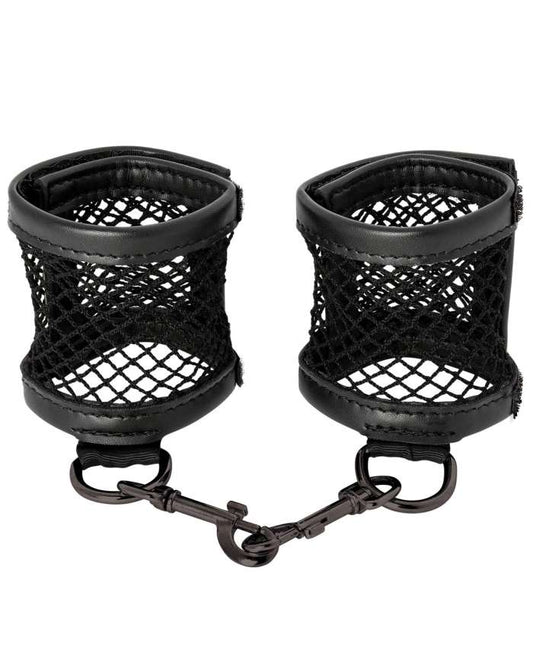 SEX & MISCHIEF FISHNET CUFFS image 1