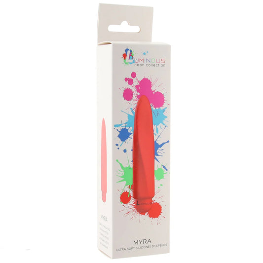 Luminous Myra Silicone Bullet Vibe in Red image 0